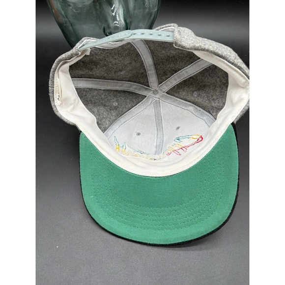 Choctaw Pride Snapback Hat Vtg Embroidered Feather Graffiti Style Wool Blend - Picture 6 of 7